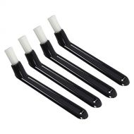 LOVIVER Pack of 4 Coffee Machine Brush Cleaner Nylon Espresso Machine Brush Coffee Cleaning Tool for Home Kitchen Use - 14cm Length