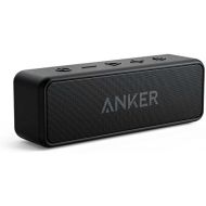 [Upgraded] Anker Soundcore 2 Portable Bluetooth Speaker with 12W Stereo Sound, Bluetooth 5, Bassup, IPX7 Waterproof, 24-Hour Playtime, Wireless Stereo Pairing, Speaker for Home, Ou