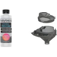 Baby Brezza Descaler 8 oz. Made in USA. Universal Descaling Solution & Formula Pro Advanced Replacement Funnel & Cover