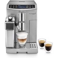 De’Longhi DeLonghi Primadonna S Evo ECAM 510.55.M Kaffeevollautomat mit Milchsystem, Cappuccino und Espresso auf Knopfdruck, 2,8 Zoll Touchscreen Display und App-Steuerung, Edelstahlgehause,