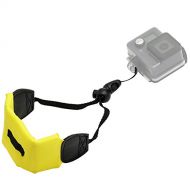 Kolasels Waterproof-Non-Slip Camera Float Strap with Hand Grip Lanyard, Wristband for Underwater GoPro,Waterproof Camera, Keys,Sunglass,etc (Yellow)