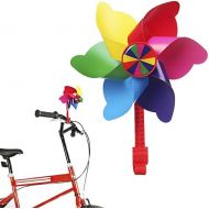 Mini-Factory Bike Handlebar Flower Pinwheel for Kids, Spinning Pinwheel Decoration for Kids Bicycle - Easy Snap On