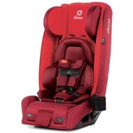 Diono Radian 3RXT, 4-in-1 Convertible Car Seat, Rear and Forward Facing, Steel Core, 10 Years 1 Car Seat, Ultimate Safety and Protection, Slim Fit 3 Across, Red Cherry