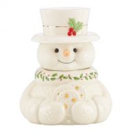 Lenox Happy Holly Days Snowman Cookie Jar
