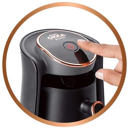  [아마존베스트]Arzum OKKA Minio Coffee Maker, 1-4 Cups (300ml), Overflow Protection System, Washable Coffee Pot, Acoustic Warning System, 480W, Award Winning Design