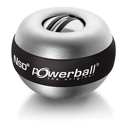  [아마존베스트]Kernpower Powerball The Large Titanium Car Start Approx. Diameter 8.2 cm Approx. 500 g Aluminium Housing Aluminium Silver