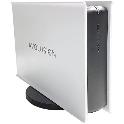  Avolusion PRO-5X Series 8TB USB 3.0 External Gaming Hard Drive for PS5 Game Console (White) - 2 Year Warranty
