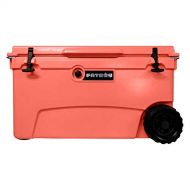 Driftsun Fatboy 70QT Rotomolded Wheeled Chest Ice Box Cooler Coral