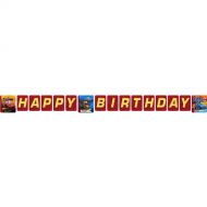 Hallmark Disney Cars 2 Party Supplies Jointed Banner 8.35ft Long