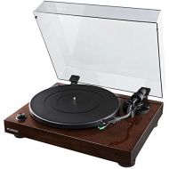 Fluance RT81 Elite High Fidelity Vinyl Turntable Record Player with Audio Technica AT95E Cartridge, Belt Drive, Built-in Preamp, Adjustable Counterweight, Solid Wood Plinth - Walnu