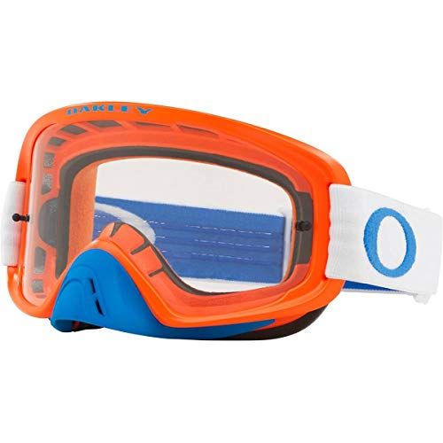 오클리 Oakley O2 MX Goggles (Blue/Orange/Dark Grey Lens)