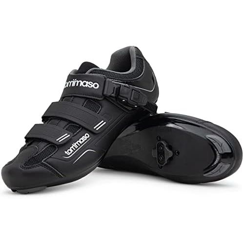  [아마존베스트]Tommaso Strada 200Dual Cleat Compatible Road Touring Cycling Spinning Shoe with Buckle