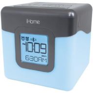 IHome iHome Bluetooth Color Changing Dual Alarm Clock FM Radio with USB Charging