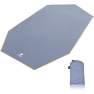 GEERTOP Portable Ultralight Tent Footprint Waterproof Rain Fly Tarp Ground Sheet Mat for TopRoad 4 Plus Tent 4 Person
