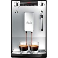 [아마존베스트]Melitta E953-102 Caffeo Solo and Milk Fully Automatic Coffee Maker with Milk Steamer - Silver and Black