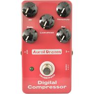 Aural Dream Compressor Guitar Effect Pedal including Stompbox and Studio compressor with Balance Dynamic Output True Bypass