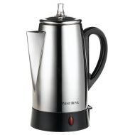 West Bend 54149 12-Cup Automatic Coffee Percolator, Stainless Steel (Discontinued by Manufacturer)