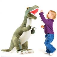 Prextex 24 Giant Plush Dinosaur T-Rex Jumbo Cuddly Soft Dinosaur Toys for Kids