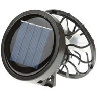 [아마존베스트]Sharplace Mini Solar Fan Solar Energy Summer Outdoor Sports Hand Fan Mini Solar Panel and Clamp