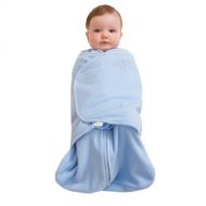 Halo HALO SleepSack Micro-Fleece Swaddle, Baby Blue, Small