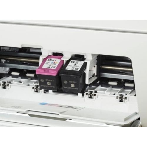 에이치피 HP DeskJet 27 52e Series Wireless Inkjet Color All-in-One Printer - Print Copy Scan - Mobile Printing - WiFi USB Connectivity - Up to 7.5 ISO PPM - Up to 4800 x 1200 DPI - White +