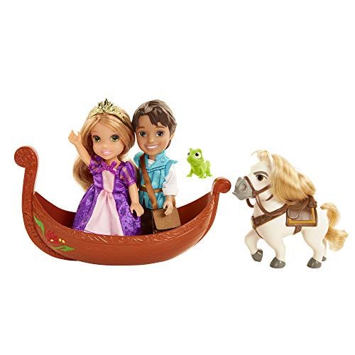 디즈니 Disney Princess Rapunzel & Flynn Doll Petite Storytelling Gift Set