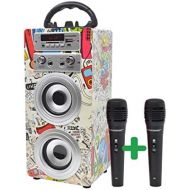 [아마존베스트]-Service-Informationen DYNASONIC Bluetooth Speaker for Children’s Karaoke System, MP3 Player Boxes, Battery Speaker Box, 025