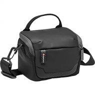 Visit the Manfrotto Store Manfrotto MB MA2-SB-XS Advanced² Camera Shoulder Bag XS, Extra Small, for Mirrorless Camera with Standard Lenses, with Multiple Pockets, Removable Shoulder Strap, Coated Fabric