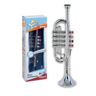 [아마존베스트]Bontempi 32 3831 4-Note Silver Trumpet (37 cm)