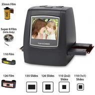 [아마존베스트]DigitNow! Dia Film Scanner (Film/slide, Super 8 film, 35mm and 110, 126, SD/MMC Card Slot, USB 2.0 Interface, AC Current, 22 MP, CMOS Black)