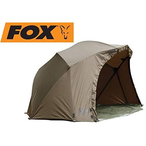  [아마존베스트]FOX R-Series Brolly 262 x 178 x 128 cm  Fishing Tent for Carp Fishing & Catfish Fishing, Carp Tent for Fishing, Umbrella Tent for Night Fishing