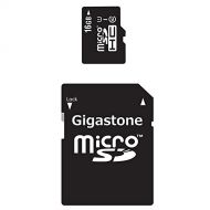 Gigastone 16GB 90MB/s (U1), Micro SD Card with Adapter [MicroSD for Samsung Galaxy Android Phone, Tablet, DSLR, GoPro Camera, Drone, PC]