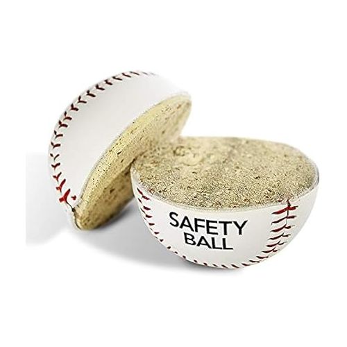 스킬즈 SKLZ Soft Cushioned Safety Baseballs, 2 Pack, White Pearl