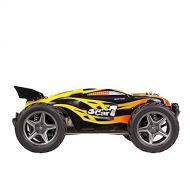 Nsddm 1/12 Scale 4WD All Terrain Remote Control Car, 550 Strong Magnetic Carbon Brush Motor RC Vehicle, Suspension Shock/Rubber Tires RC Truck, with Two Rechargeable Batteries