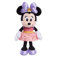 Disney Junior Minnie Mouse 8 Inch Small Stars Minnie Mouse Beanbag Plush, Minnie Mouse In Pink Star Dress, Stuffed Animal, by Just Play
