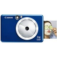 Canon Ivy CLIQ+ Instant Camera Printer, Mobile Photo Printer Via Bluetooth(R), Sapphire Blue
