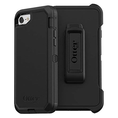 오터박스 [아마존베스트]OtterBox Defender Series Case for iPhone SE (2nd gen - 2020) - Black