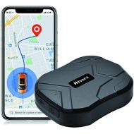 [아마존베스트]Zeerkeer TK905 GPS Tracker, 5000 mAh GPS Tracking for Vehicles, Waterproof, Real-time Car GPS Tracker, Strong Magnetic Tracking Device for Motorcycle, Truck, Theft Warning System