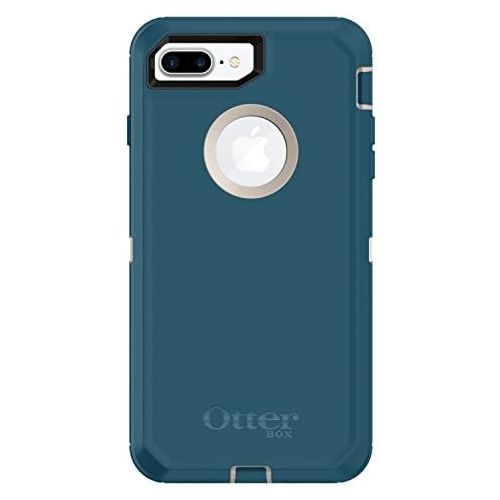 오터박스 [아마존베스트]OtterBox DEFENDER SERIES Case for iPhone 8 PLUS & iPhone 7 PLUS (ONLY) - Retail Packaging - BESPOKE WAY (BLAZER BLUE/STORMY SEAS BLUE)
