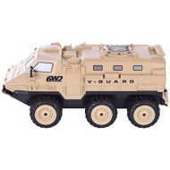 ZMOQ Child Model Rc Car for Boy Toy 1： 16 Scale Rechargeable Alloy Radio Cars 6WD Rc Off Road Climbing Remote Control Car Trucks for Boys Girls Age 6 7 8-12.Car Toys for Kids