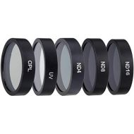 HUANRUOBAIHUO-HAT HUANRUOBAIHUO Drone Filter Neutral Density Polarizing UV Protective Camera Lens Filters Suitable for DJI Mavic Air ND 4 8 16 32 HD Filtro (Color : UV CPL ND 4 8 16)