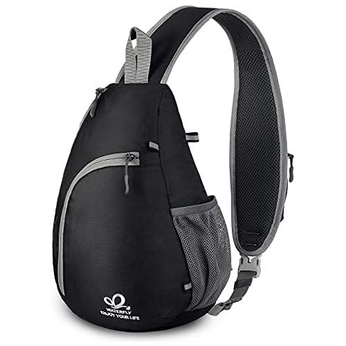  WATERFLY Chest Sling Shoulder Backpacks Bags Crossbody Rope Triangle Rucksack for Hiking