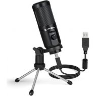 [아마존베스트]USB Podcast Microphone with Mic Gain MAONO Cardioid Condenser PC Computer Microphone for Recording, Gaming, Streaming, Voice Over, YouTube, Twitch, Skype, Compatible with Mac Lapto