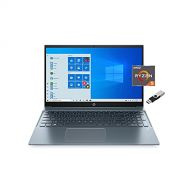 2022 HP Pavilion 15.6 FHD Premium Laptop - AMD Ryzen 5 4500U 6-Core - 16GB DDR4 - 512GB NVMe SSD - AMD Radeon Graphics HDMI Webcam Bluetooth Full Size Keyboard Win 10 Home w/ 32GB