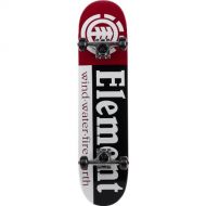 Element Thriftwood Section Black Complete Skateboard - 7.5 x 31.5