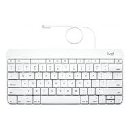 Logitech Wired Keyboard for iPad with Lightning Connector ? White