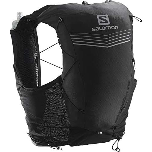 살로몬 [아마존베스트]Salomon Advanced Skin 12 Set Unisex Trail Running Vest Backpack