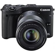 Canon EOS M3 Mirrorless Camera Kit with EF-M 18-55mm Image Stabilization (IS) STM and EF-M 55-200mm Image Stabilization (IS) STM Lenses - Wi-Fi Enabled (Black)