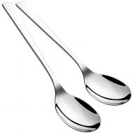 [아마존베스트]KEAWELL Premium Serving Spoon Set, 18/10 Stainless Steel Large Serving Spoon Tabletop Flatware Serving Utensil Buffet Banquet Serving Tablespoons(pack in 2), Mirror-Polished, Buffe