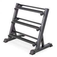 Marcy 3 Tier Metal Steel Home Workout Gym Dumbbell Weight Rack Storage Stand